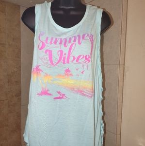 JUNIORS PLUS SIZE TANK TOP xxl(19)
